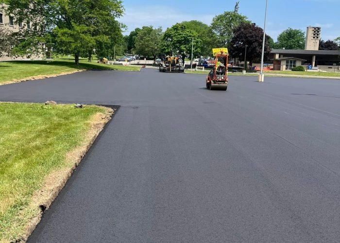 Asphalt Parking lot Paving In Salt Lake City Utah